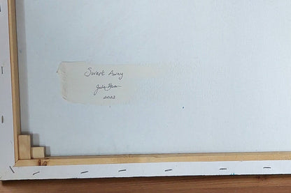 Artists signature to the rear of painting